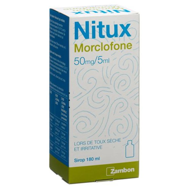 Nitux Syrup: Morclofon-based Cough Medicine