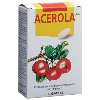 Dr Grandel Acerola Plus sugtabletter Taler vitamin C 60 st