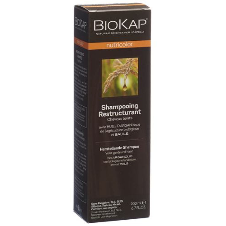 BIOKAP Nutricolor structure shampoo 200 ml