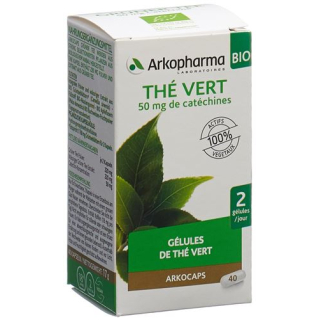 Arkocaps green tea Kaps Bio Ds 40 pcs