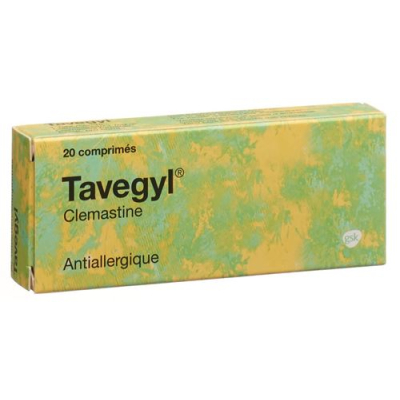 Tavegyl Tabl 1 mg 20 Stk