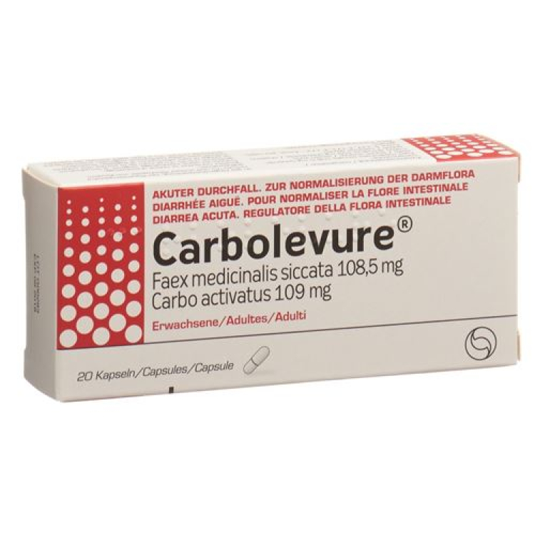 Carbolevure Cape adults 20 pcs