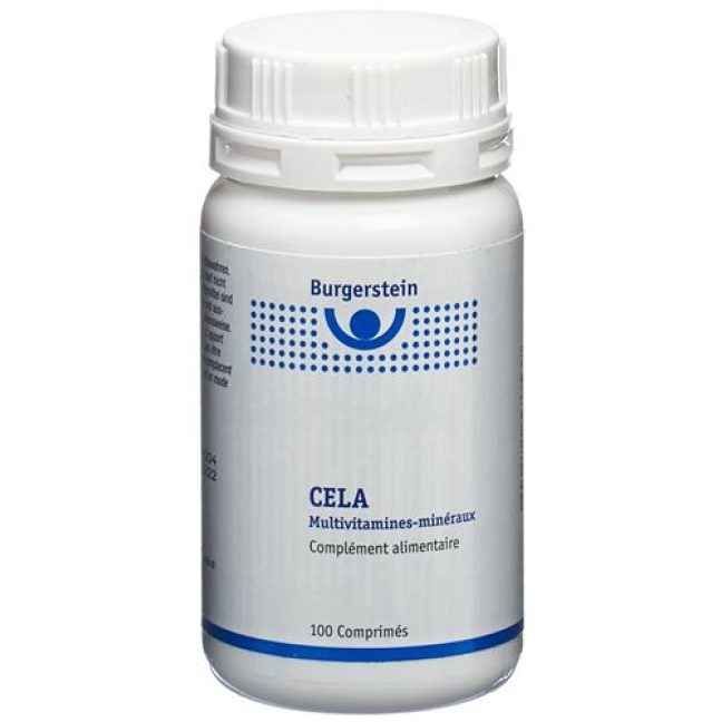 Burgerstein CELA Multivitamin Mineral 100 tablettia