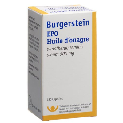 Burgerstein EPO 500 mg 180 காப்ஸ்யூல்கள்