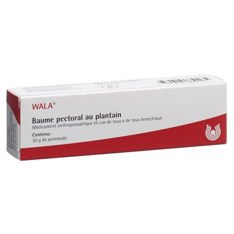 Wala Plantago Bronchiálny balzam tube 100 g