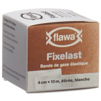 Flawa Fixierte Mullbinde 10mx4cm weiße Box