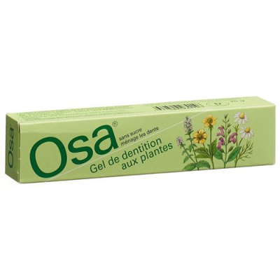 Osa Plant Gel Tandkräm utan socker tube 25 g