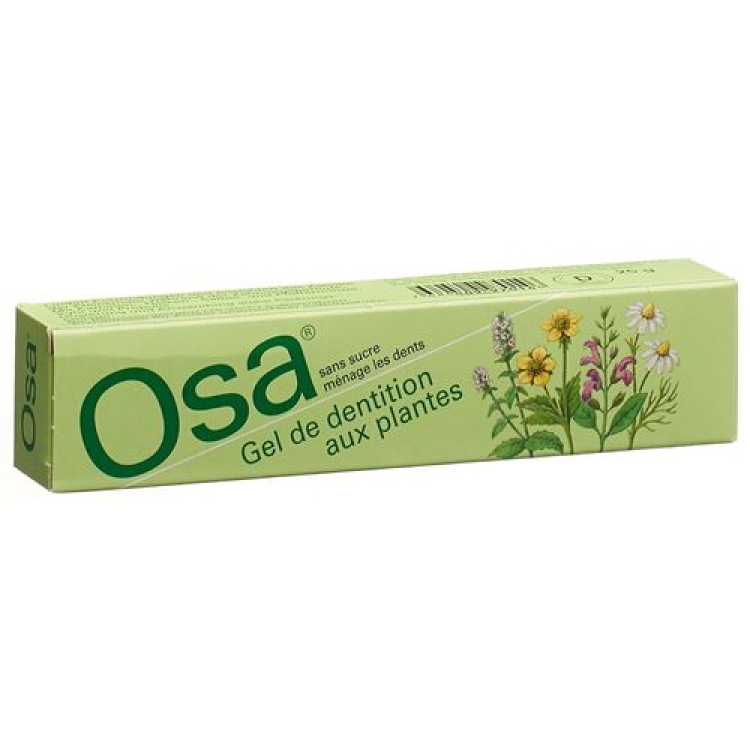 Osa Plant Gel pasta za zube bez šećera Tb 25 g