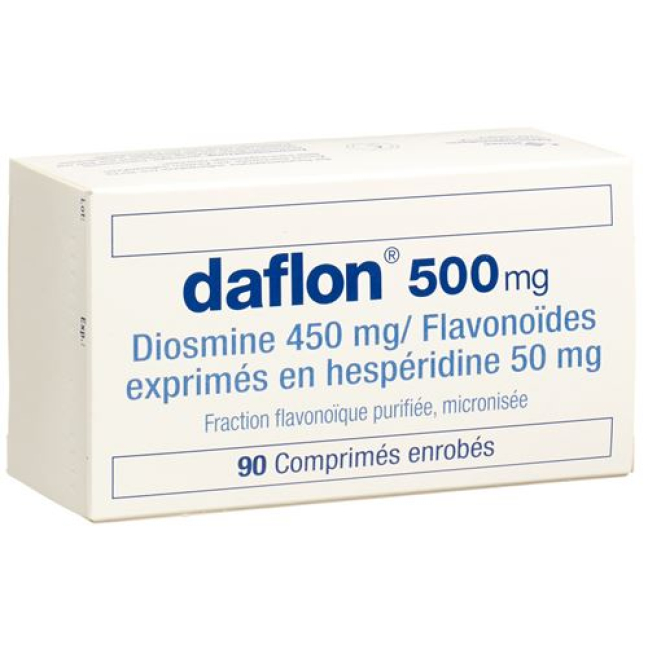 Daflon Filmtabl 500 mg af 60 stk