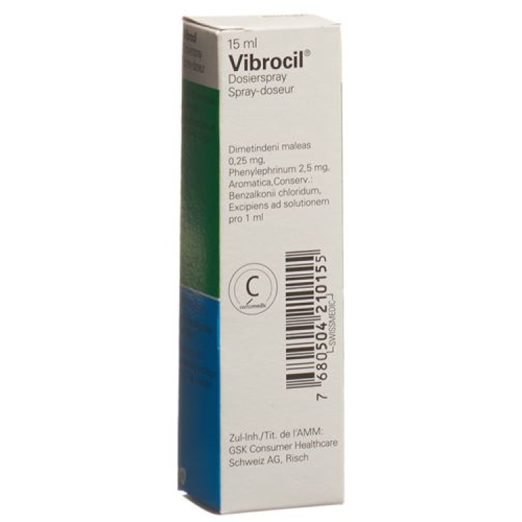 Vibrocil Microdos 15 מ"ל