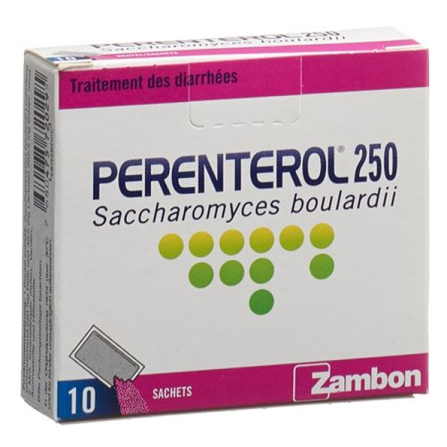 Perenterol PLV 250 mg Btl 10 عدد