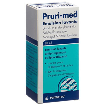 Pruri-med antipruritic dan melembabkan kulit Waschemulsion pH 5.5 Fl 150 ml