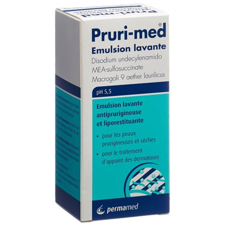 Pruri-med antipruritic and moisturizing skin Waschemulsion pH 5.5 Fl 150ml