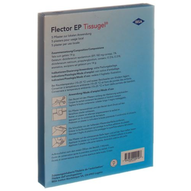 Flector EP Tissugel Pfl 5 ks