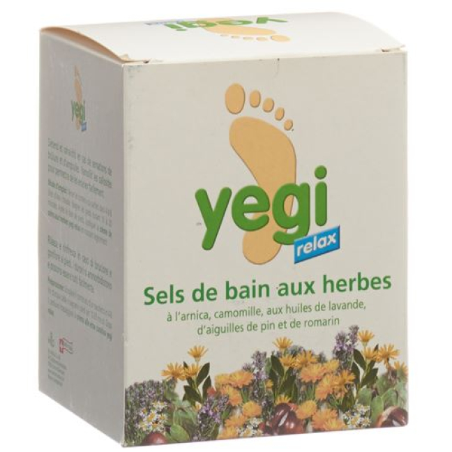 Yegi RELAX Garam mandian kaki herba 8 Batalion 50 g