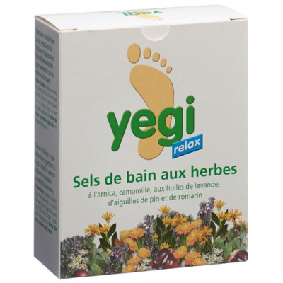 YEGI RELAX herbal foot bath salt 4 bags 50 g