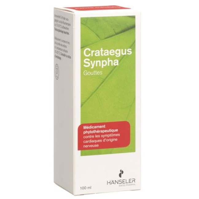 Crataegus Synpha goutte Fl 100 ml