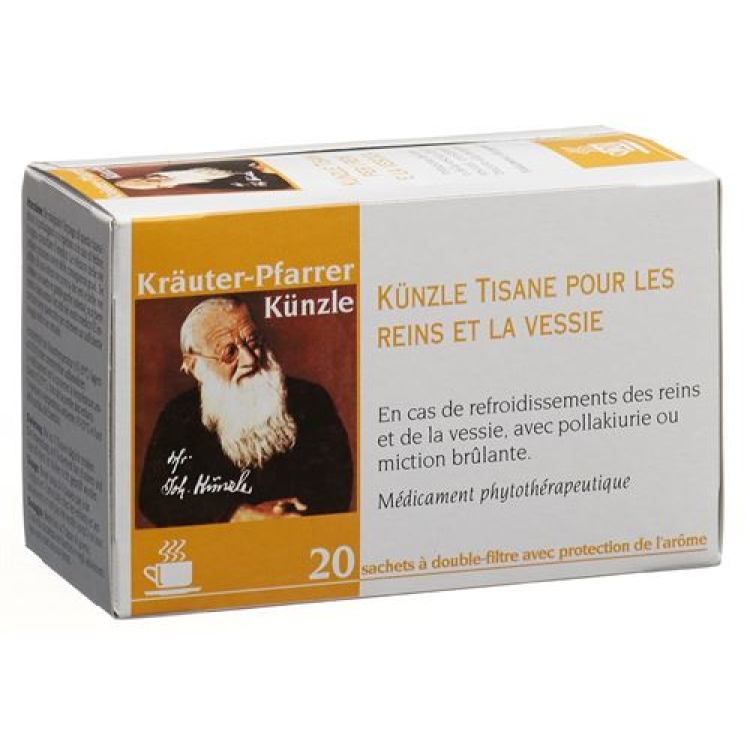 Чай Künzle нирковий і сечовий міхур 20 пакетиків 1,5 гр