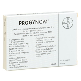 Progynova Drag 2 mg 3 x 28 kosov