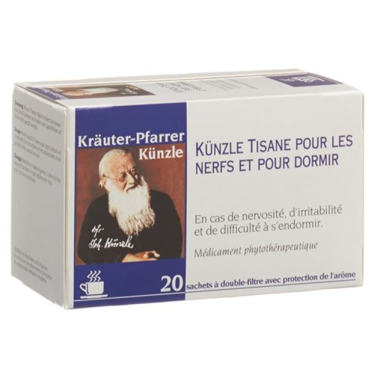 Künzle Nerve and Sleep Tea Btl 20 uds