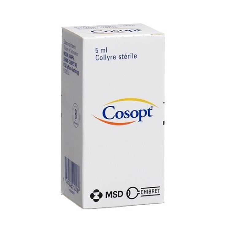 Cosopt Gtt Opht steril flaske 5 ml