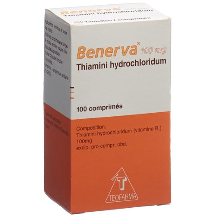 Benerva tbl 100 mg 100 ks