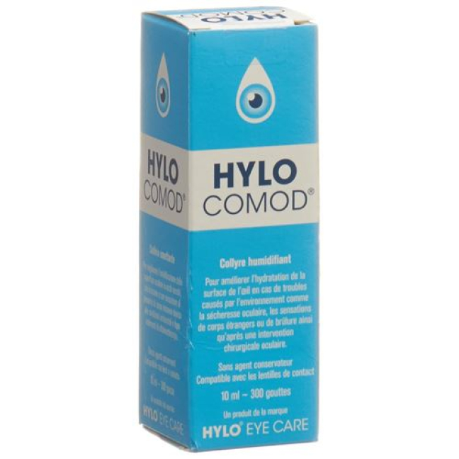 Hylo Comod Gd Opht Fl 10 ml