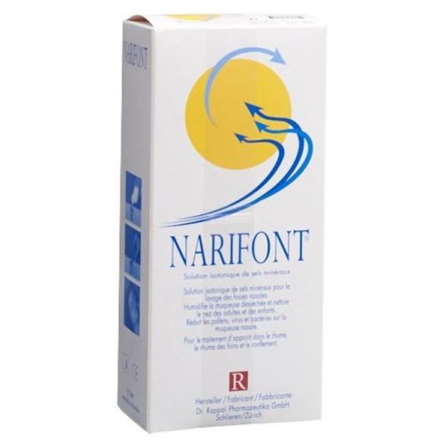 Μπουκάλι Narifont Lös χωρίς αντλία μπαλονιού 500 ml
