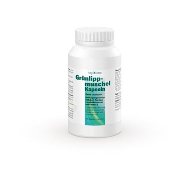 ALPINAMED Grunlippmuschel Kaps 400 mg 200 adet