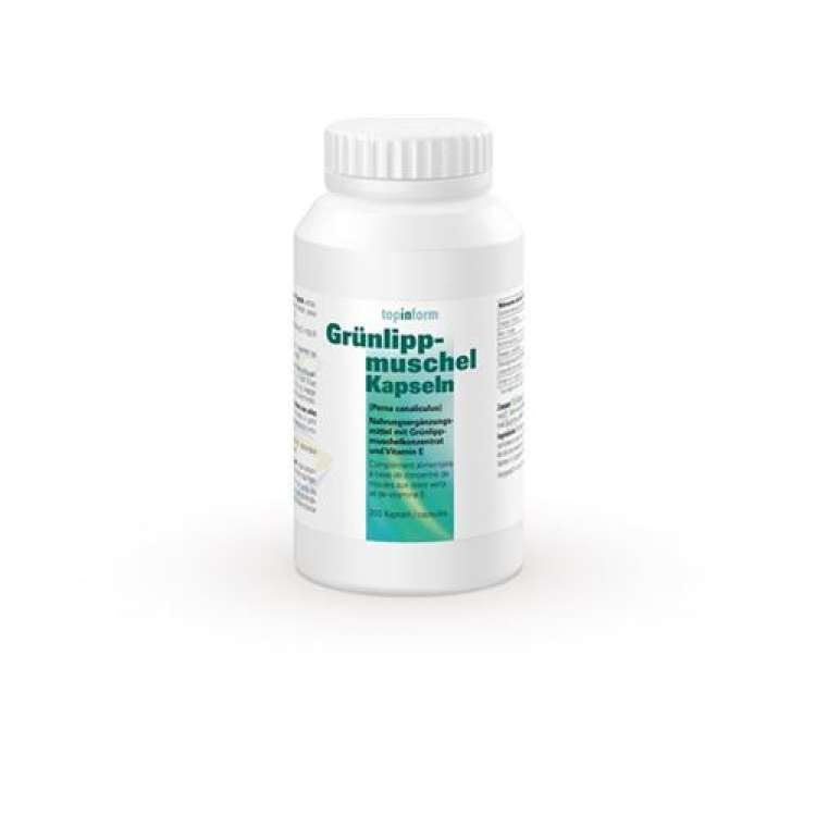 ALPINEMED Grunlippmuschel Kaps 400 mg 200 szt