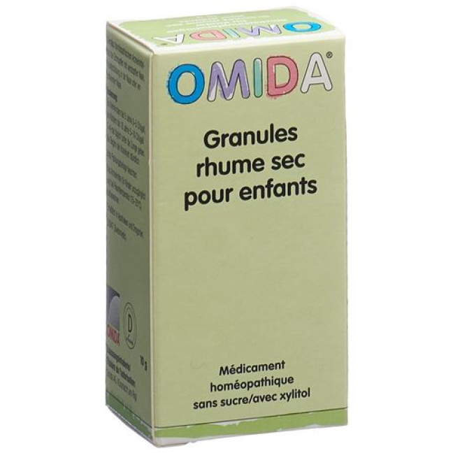 Omida Stockschnupfenchügeli sans sucre pour enfants Fl 10 g