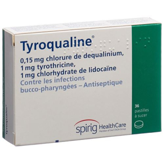 Tiroqualin pastilhas 36 unidades