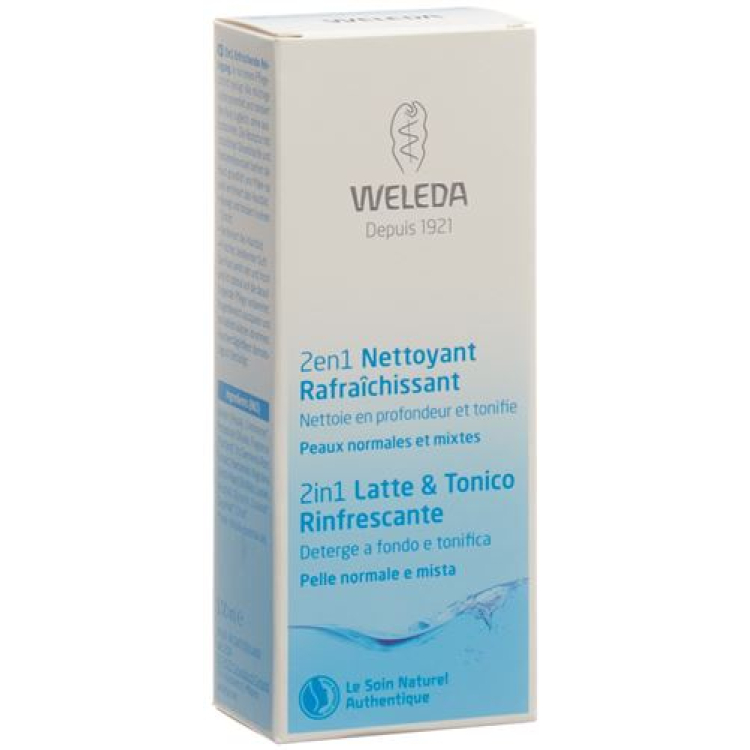 Weleda Loción Limpiadora Refrescante 2 en 1 100 ml