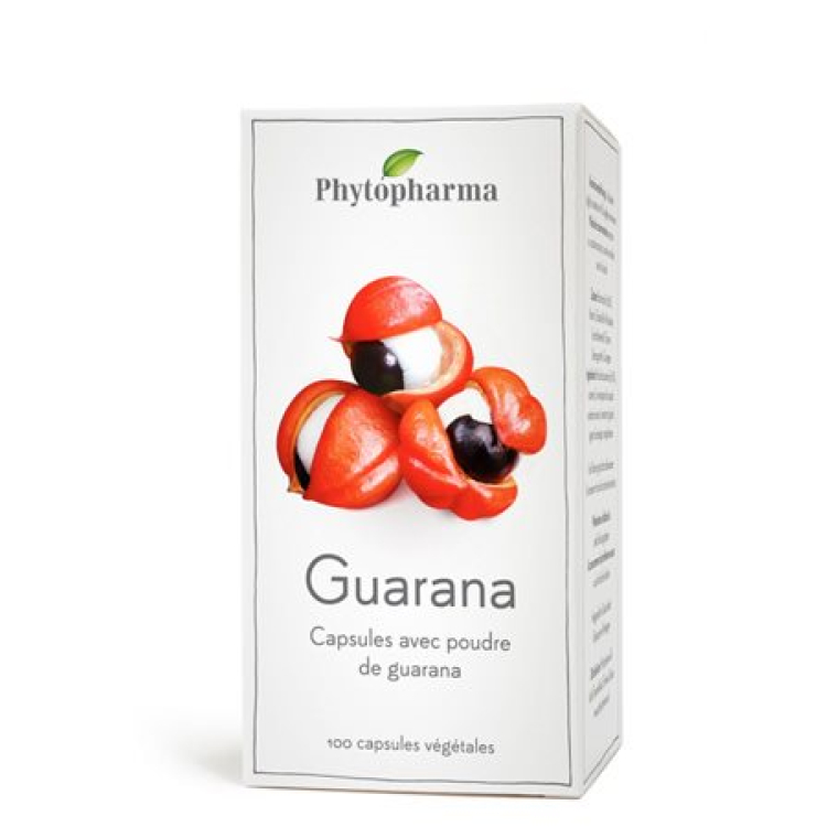 Phytopharma Guarana 100 כמוסות