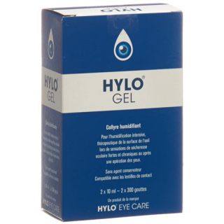 Hylo-Gel Gtt Opht 0.2% 2 x 10ml