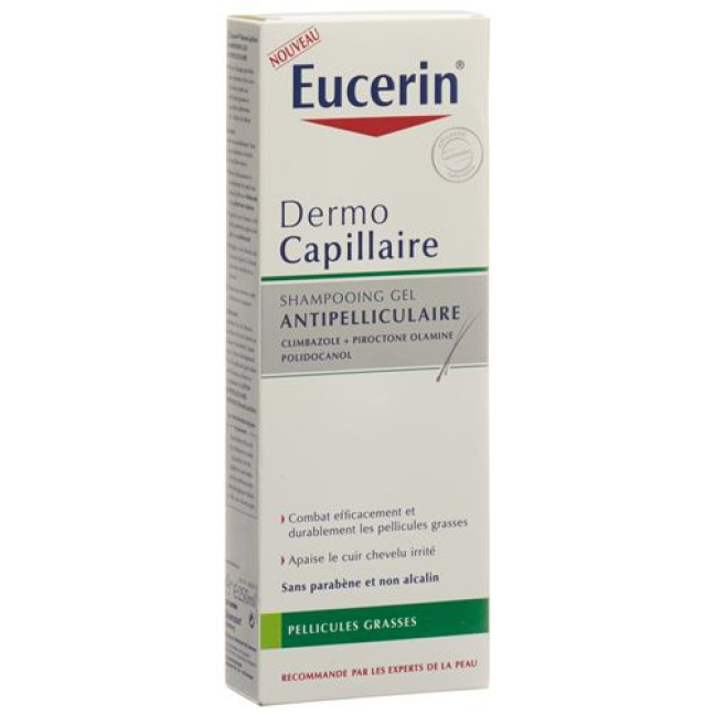 EUCERIN DermoCapillaire anti-Schu gelio šampūnas 250 ml