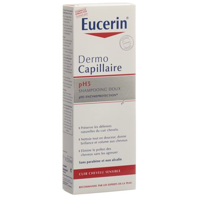 EUCERIN DermoCapillaire ph5 லேசான ஷாம்பு 250 மி.லி