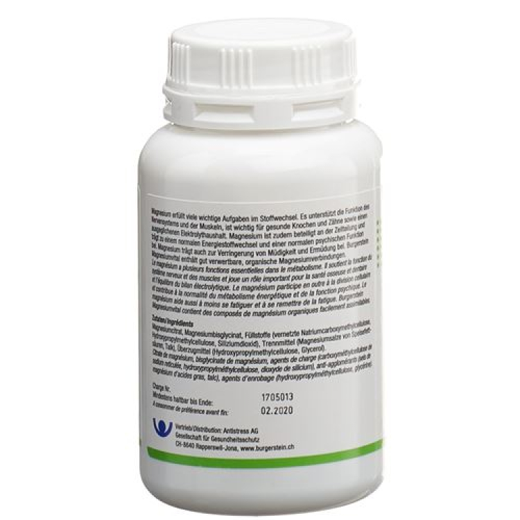 Burgerstein Magnesium Vital 120 հաբեր