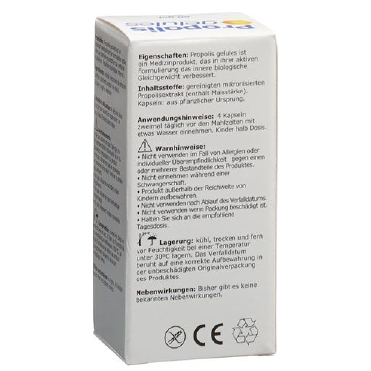 Propolis Gélules 377 mg Ds 80 vnt