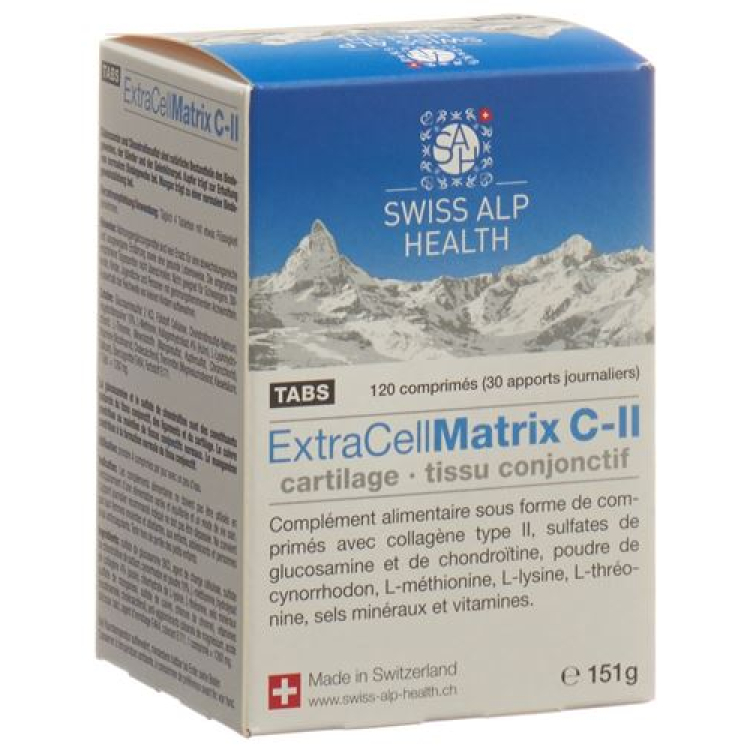 Extra Cell Matrix C-II TABS za zglobove 120 kom