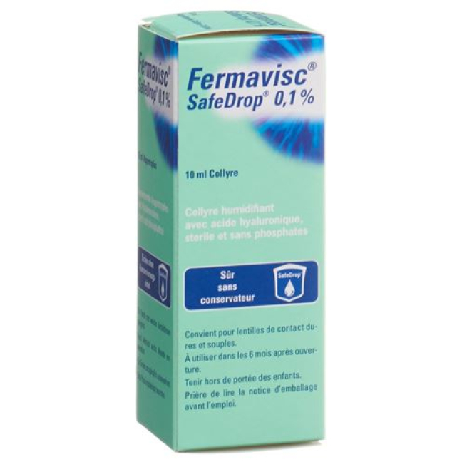 Fermavisc safe drop Gd Opht 0,1% Fl 10 ml