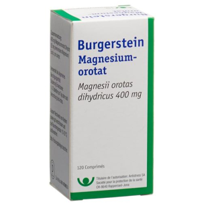 Orotato de Magnésio Burgerstein 120 comprimidos