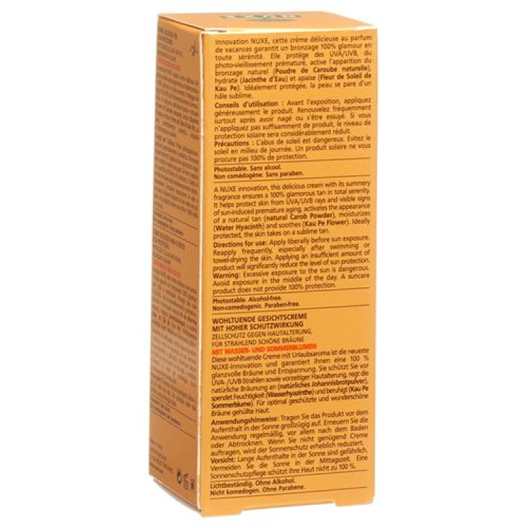 Nuxe Zonnecrème Visage Delic Zonbeschermingsfactor 30 50ml