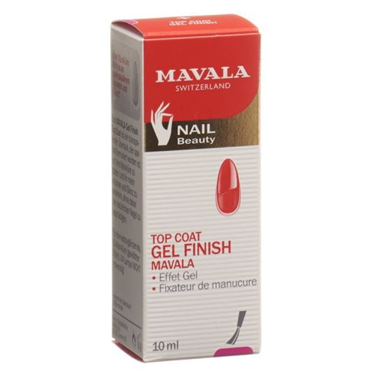 Finitura in gel top coat Mavala 10 ml