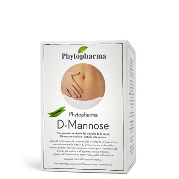 Phytopharma D-Mannose 60 tablečių