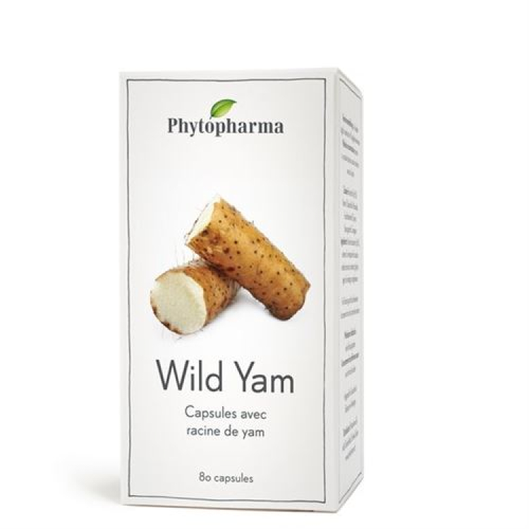 Phytopharma Wild Yam ៤០០ មីលីក្រាម ៨០ គ្រាប់