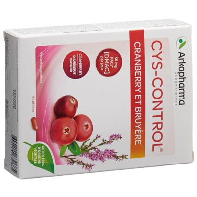 Cys-control cranberry e urze 60 cápsulas