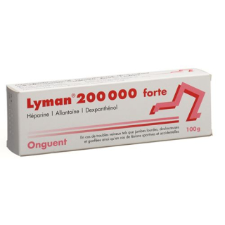 Lyman 200;000 pomada forte 200;000 UI Tb 100 g
