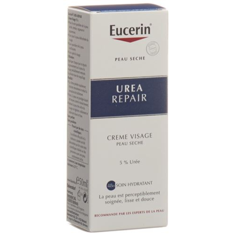 Eucerin Crema Viso Restitutiva 5% Urea Tb 50 ml