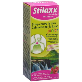 Stilaxx cough suppressant syrup junior bottle 100 ml